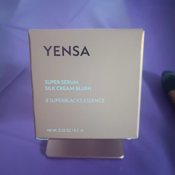 NIB Yensa RADIANT ROSE Super Serum Silk Cream Blush with SOS Blush/Bronzer Brush - Picture 2 of 6